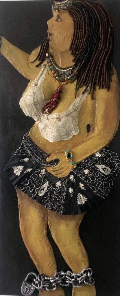 Women Arise, Relief painting by Juliet Pog-osia